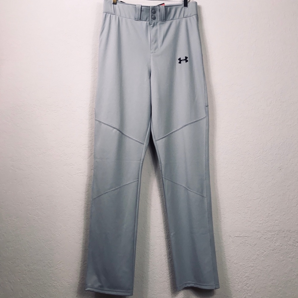 Under Armour Baseball Pants NWT Loose Gray Sz M